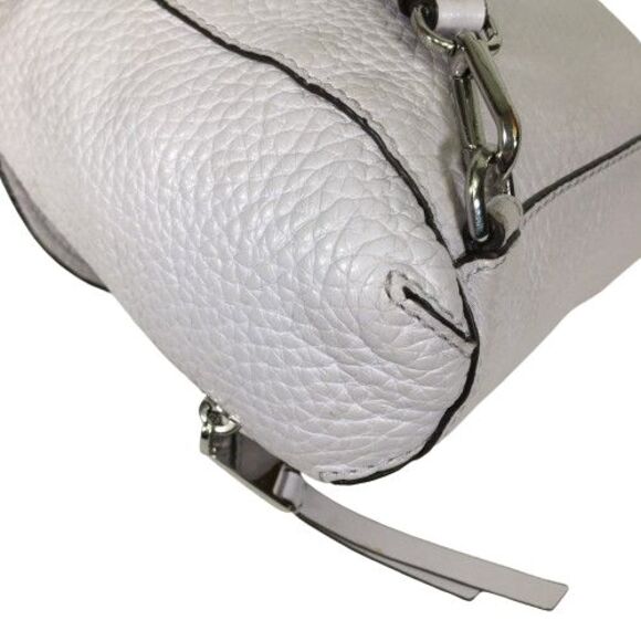 Michael Kors Viv Extra-Small Pebbled Leather Backpack Lavender Mist Soft Lylac - Picture 7 of 15